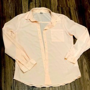 Light Pink Office Blouse